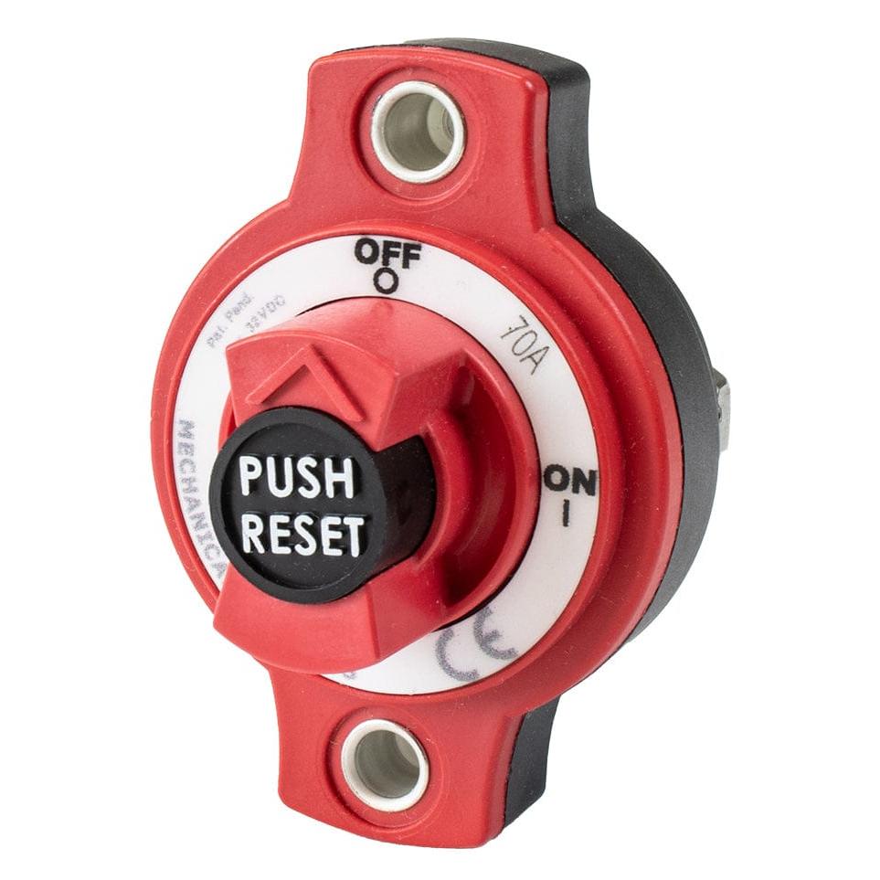 Sea-Dog Qualifies for Free Shipping Sea-Dog SD-53 Battery Switch 30a with Push Reset #830400-1