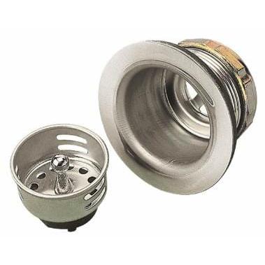 Sea-Dog Qualifies for Free Shipping Sea-Dog Sink Drain with Strainer Straight 2" #517525-1