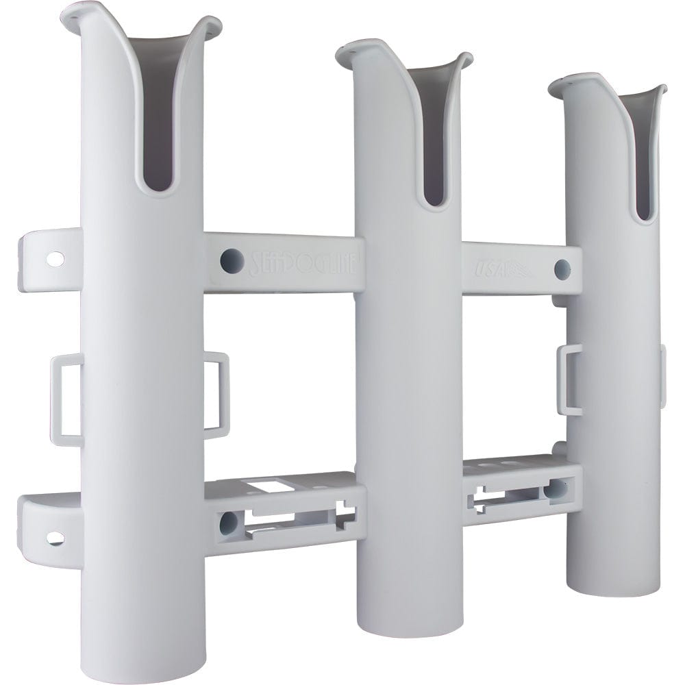 Sea-Dog Qualifies for Free Shipping Sea-Dog Triple Threat 3 Pole Rod Holder White #325032-1