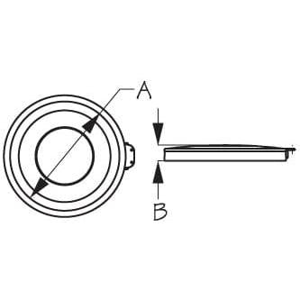 SEA-LECT Designs Qualifies for Free Shipping SEA-LECT Designs Hatch Lid Wide Oval #K745260-1