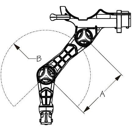SEA-LECT Designs Qualifies for Free Shipping SEA-LECT Designs Triple Threat Rod Holder 6" Extension #K325425-8