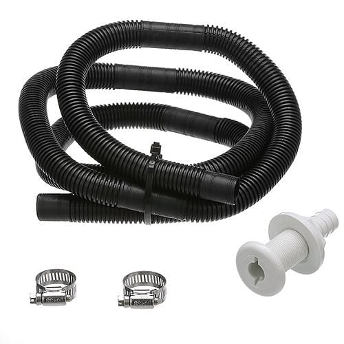 Seachoice Qualifies for Free Shipping Seachoice Bilge Pump Install Kit 3/4" x 6' Bilge Hose & Thru Hull #19441