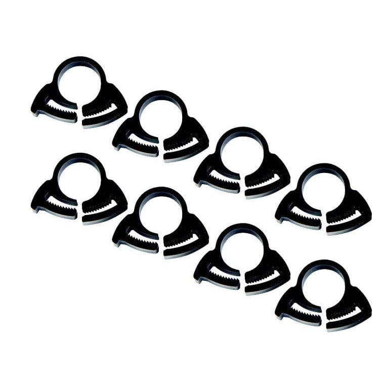 Seachoice Qualifies for Free Shipping Seachoice Clamp #8 .538" to .608" Black 8-pk #23471