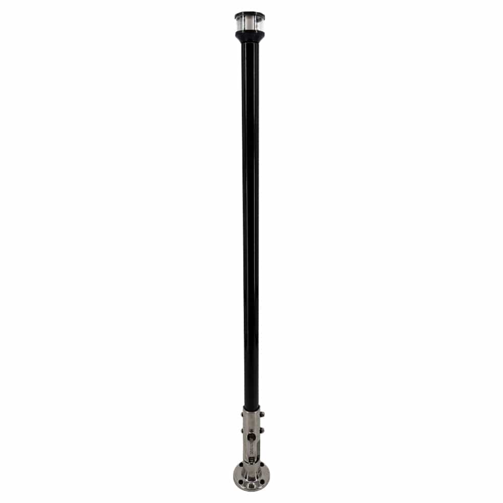 Seaview Qualifies for Free Shipping Seaview 36" Manually Folding Light Post SS Base Black #SVMHB136LEDSSB
