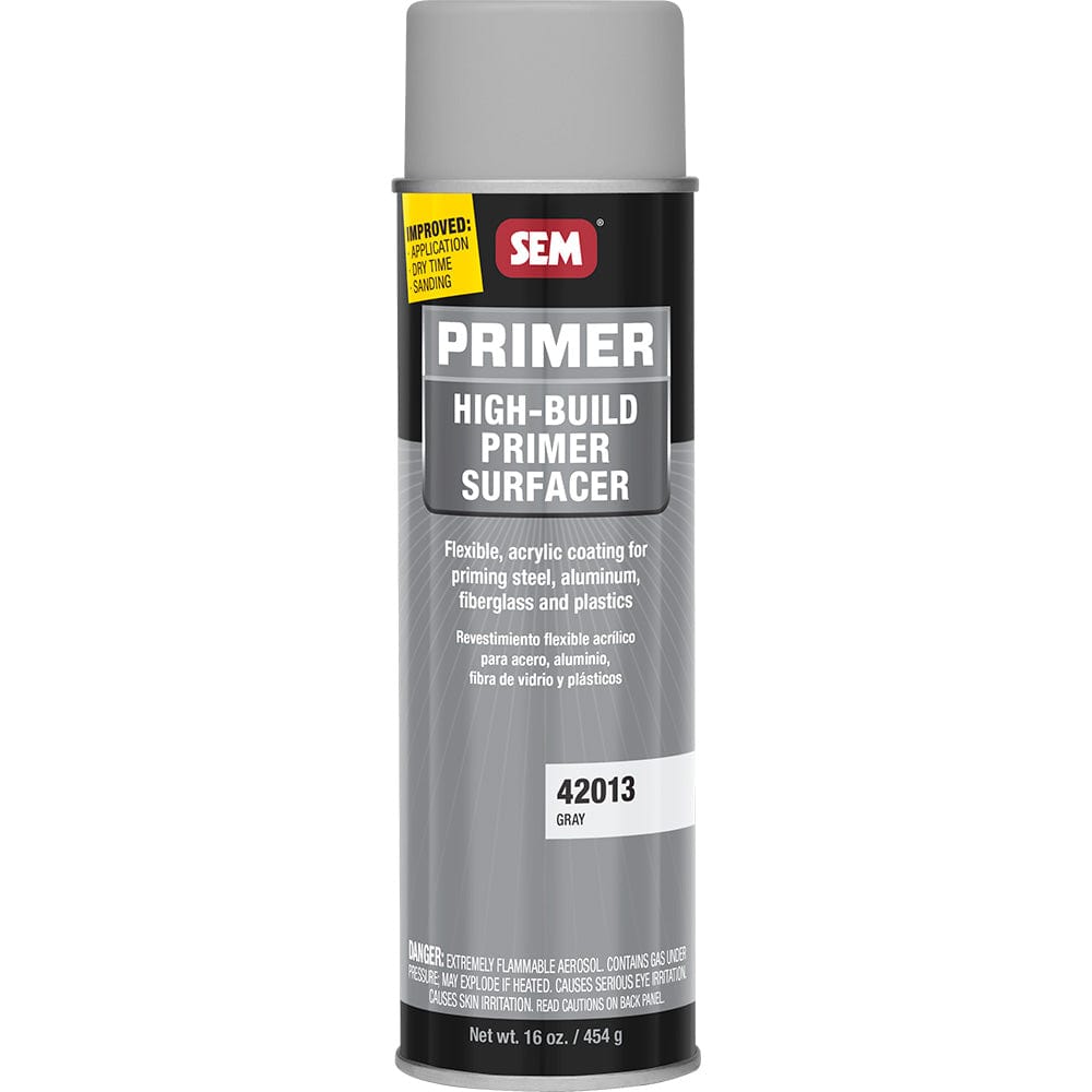 SEM Products Qualifies for Free Shipping SEM High-Build Primer Surfacer 20 oz Aerosol Can #42013