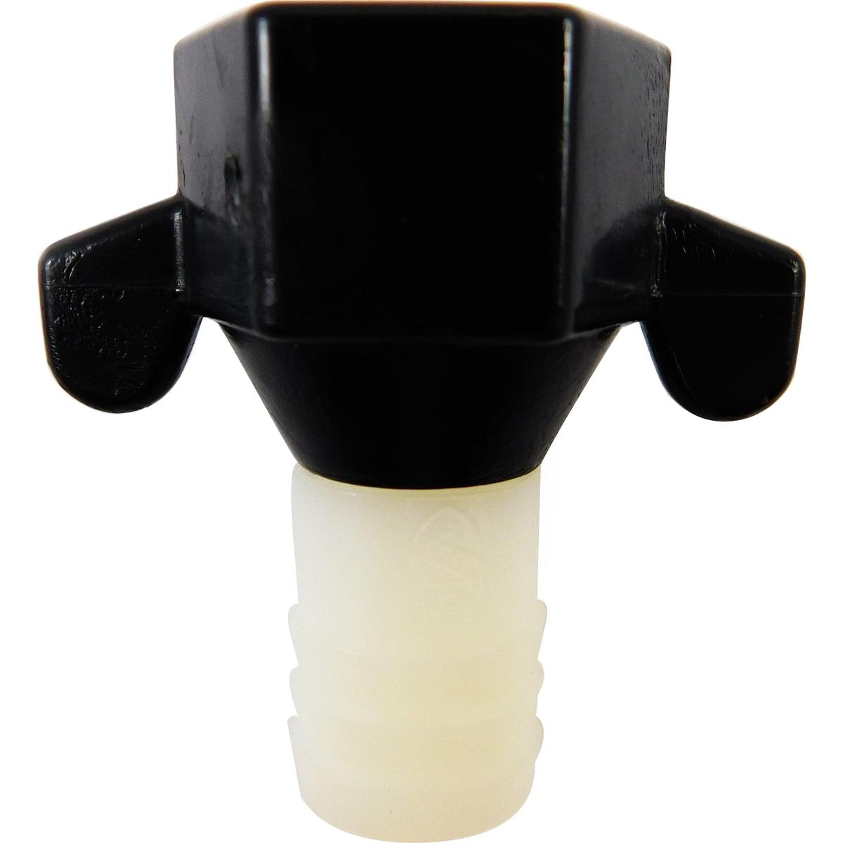 Shurflo Qualifies for Free Shipping Shurflo 5/8" Barb x 1/2" NPT Female Hex/Wing Nut #244-2936