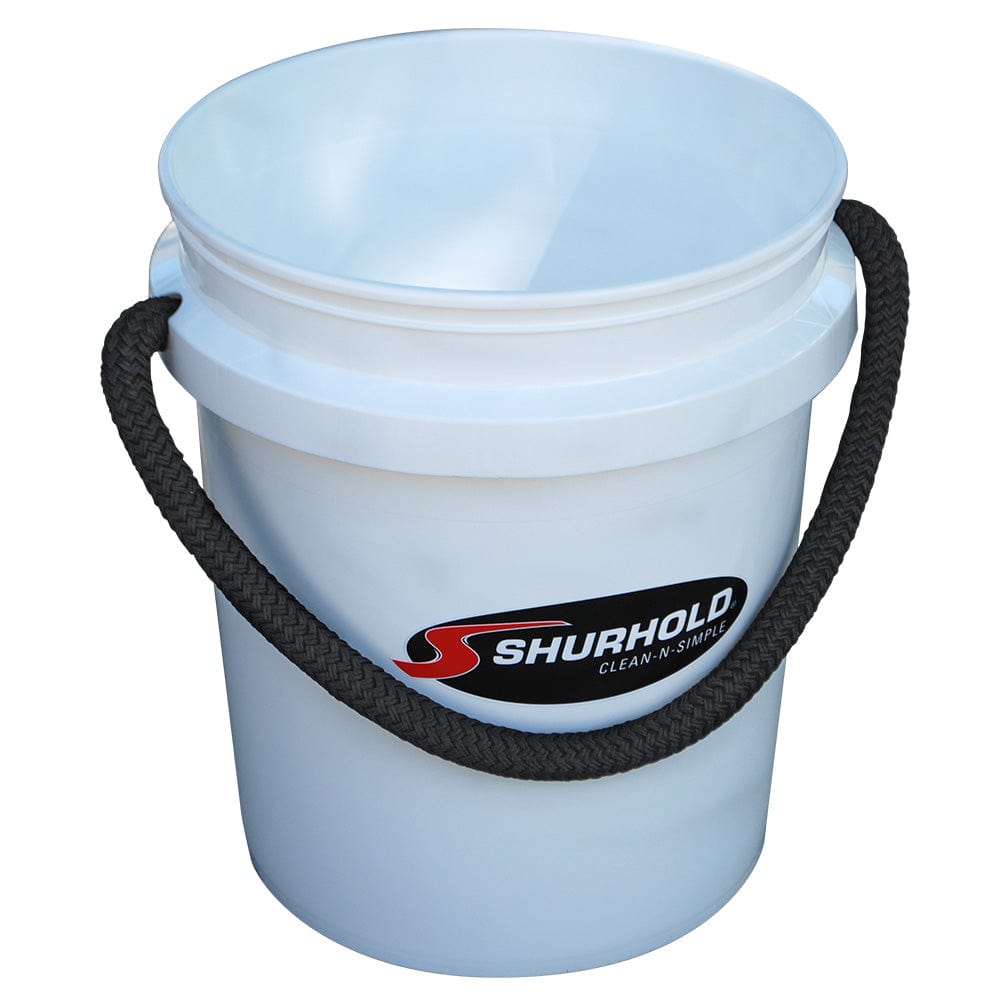 Shurhold Qualifies for Free Shipping Shurhold 5 Gallon White Bucket #2451