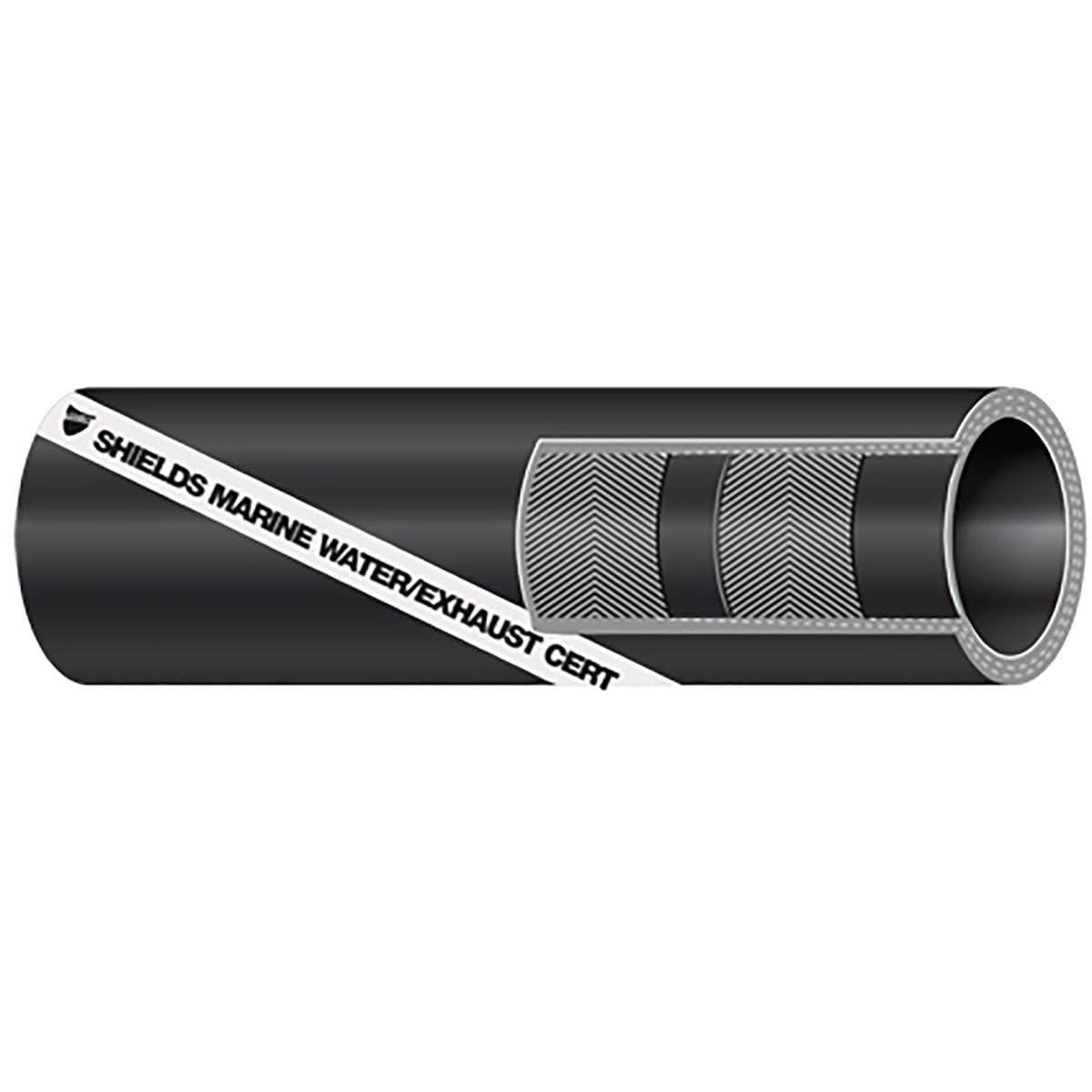 Sierra Qualifies for Free Shipping Sierra 1" Marine Exhaust/Water Sold Per Foot #116-200-1000-1