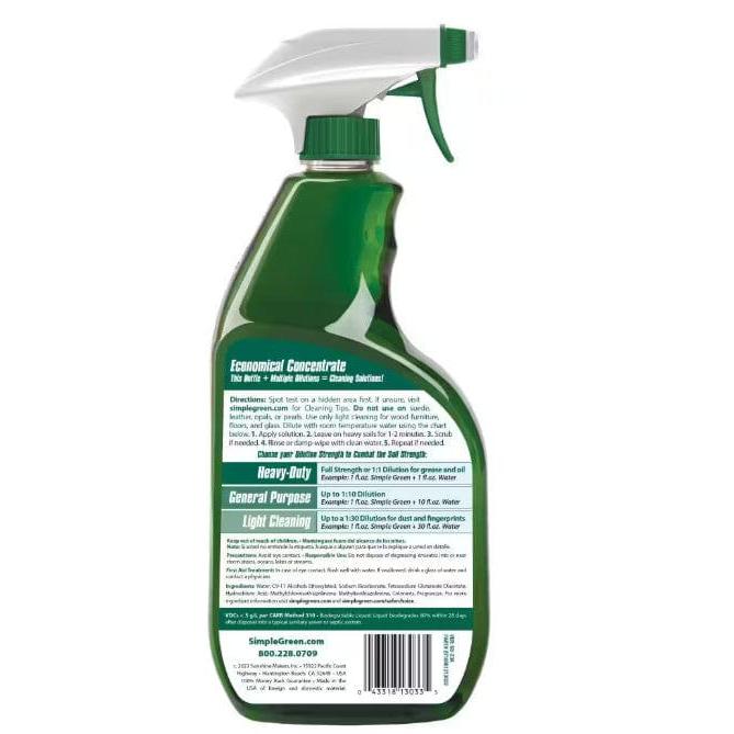 Simple Green Qualifies for Free Shipping Simple Green Biodegradable All-Purpose Cleaner 24 oz #SGR354