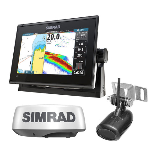 Simrad Oversized - Not Qualified for Free Shipping Simrad GO9 XSE Combo & T/M Ducer 83/200 kHz & HALO20 #000-16294-001