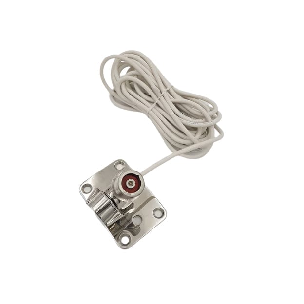 Simrad Qualifies for Free Shipping Simrad Stainless Steel Quickfit Antenna Mount with Cable #AA000224