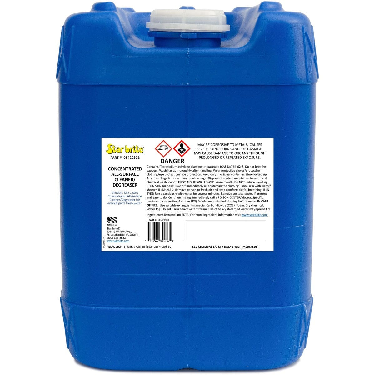 Star brite Oversized - Not Qualified for Free Shipping Star brite Surf Clean Degrease 5-Gallon #084205CB