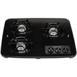 Suburban Qualifies for Free Shipping Suburban SDN3 Top with Grates Only 3-Burner Black #2940ABK
