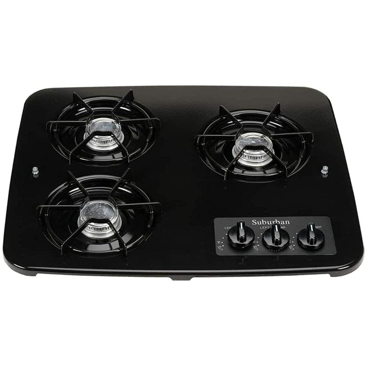 Suburban Qualifies for Free Shipping Suburban SDN3 Top with Grates Only 3-Burner Black #2940ABK