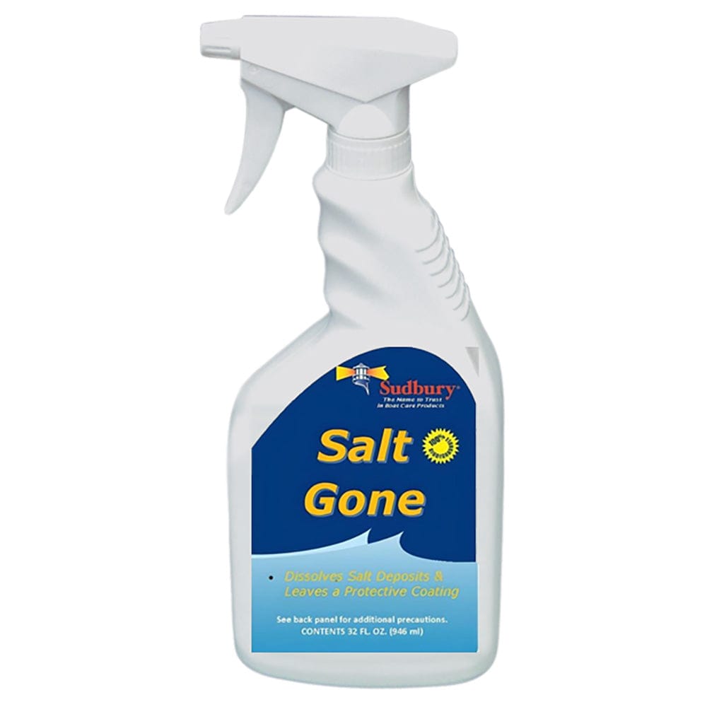 Sudbury Boat Care Qualifies for Free Shipping Sudbury Salt Gone 32 oz Spray Bottle #155Q