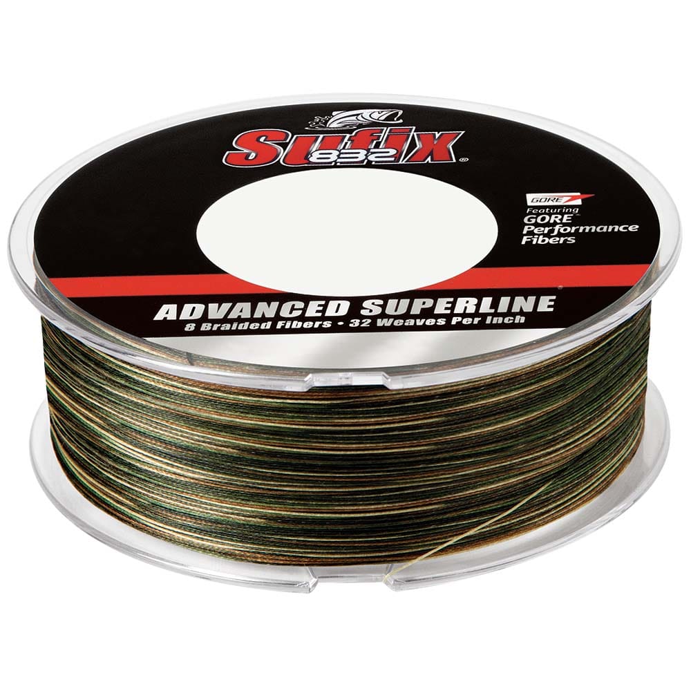 Sufix Qualifies for Free Shipping Sufix 832 Braid 30 lb Camo 600 Yards #660-230CA