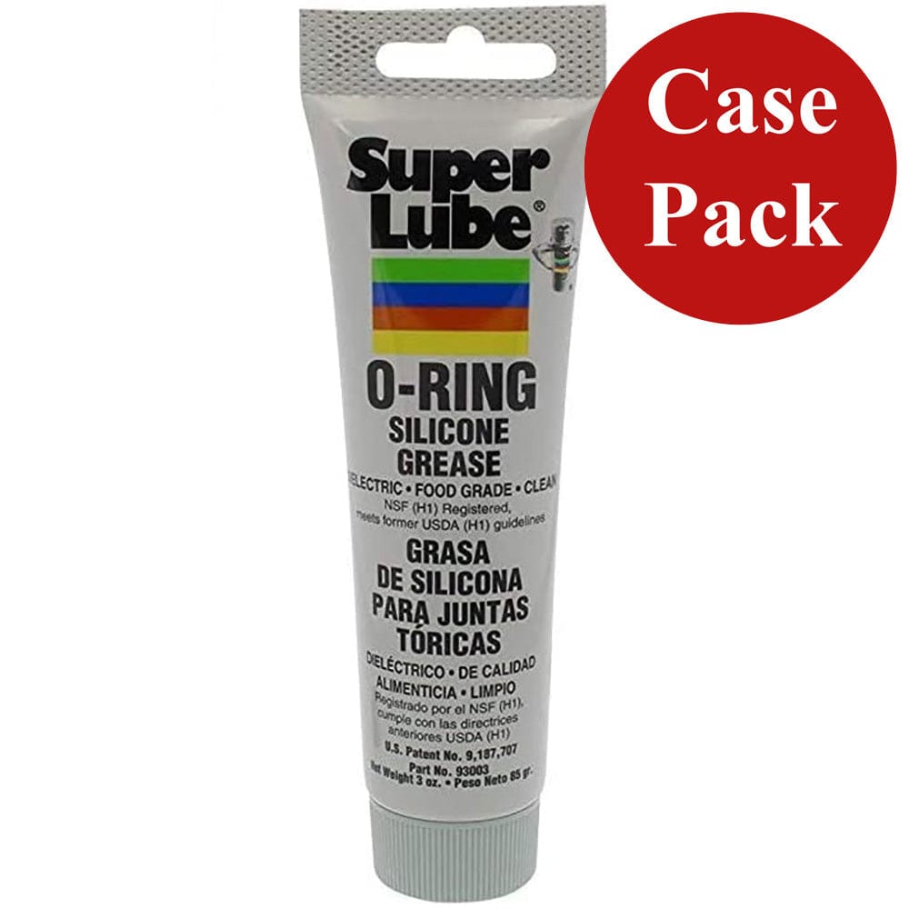 Super Lube Qualifies for Free Shipping Super Lube 3 oz Tube O-Ring Silicone Grease #93003-CASE