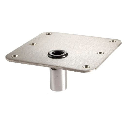 Swivl-Eze Qualifies for Free Shipping Swivl-Eze Base Plate SS Finish Lip Tube 7" x 7" Offset #67739-SC