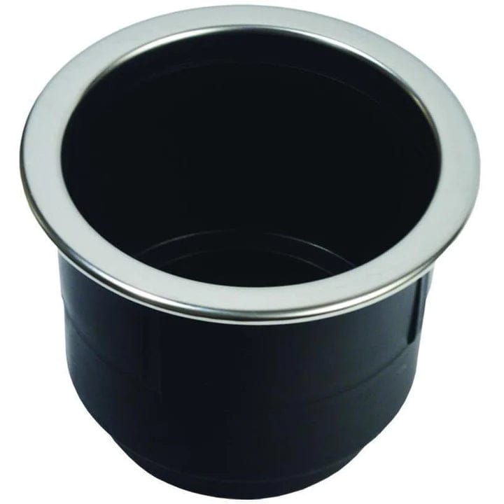 T-H Marine Qualifies for Free Shipping T-H Marine Black Molded Cup Holder SS Rim #LCH-1SR-DP