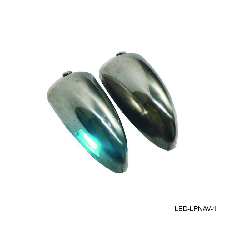 T-H Marine Qualifies for Free Shipping T-H Marine Bullet Navigation Lights Horizontal #LED-LPNAV1-DP