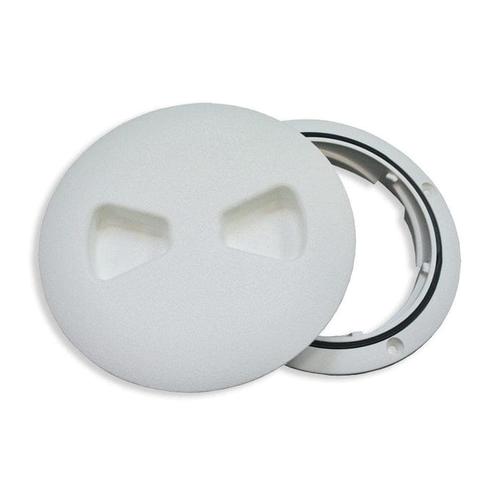 T-H Marine Qualifies for Free Shipping T-H Marine Designer Deck Plate 4" White #DPSLP-42-DP