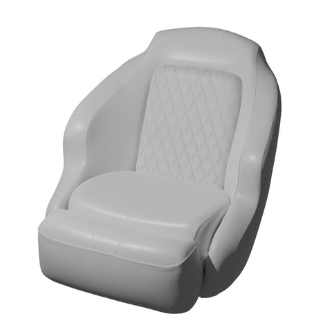 Taco Metals Not Qualified for Free Shipping Taco Anclote Diamond Bucket Seat White #BA1-25WHT