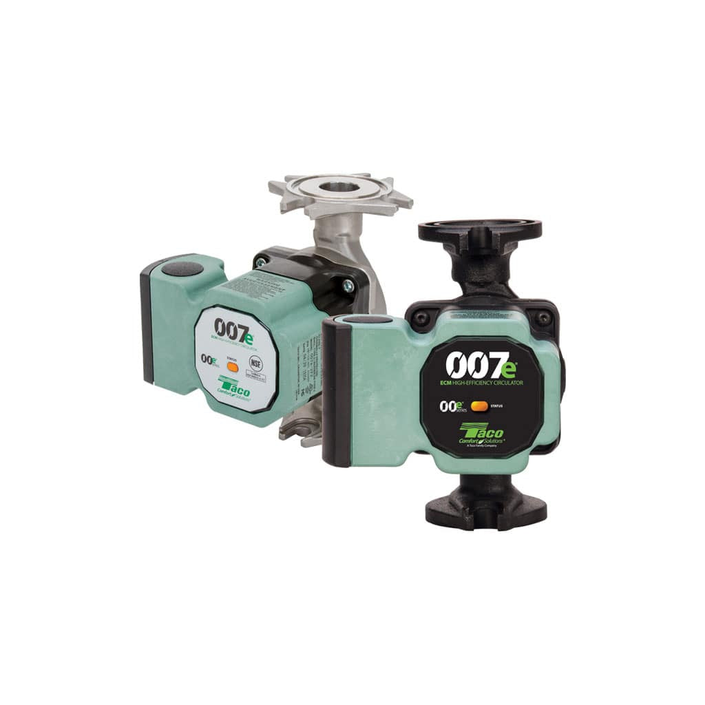 Taco Metals Qualifies for Free Shipping Taco ECM High-Efficiency Circulator Pump 120v 60hz 1ph #007E-2F4