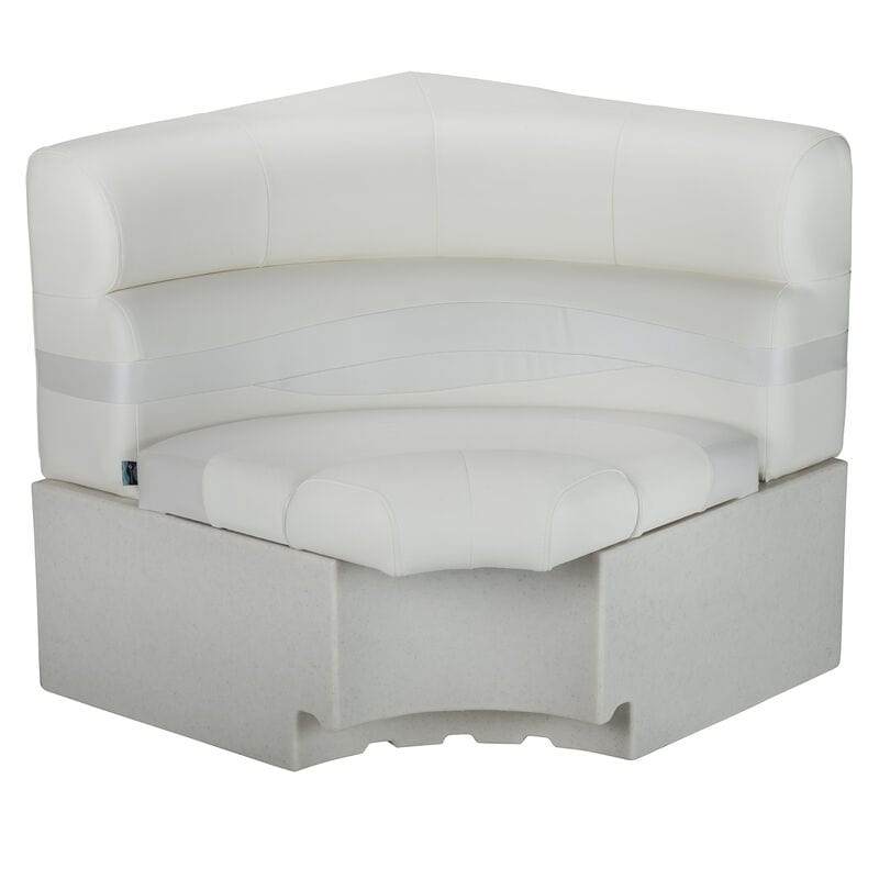 Taylor Made Not Qualified for Free Shipping Taylor Made 32" x 32" Square Corner Pontoon Seat White #674632