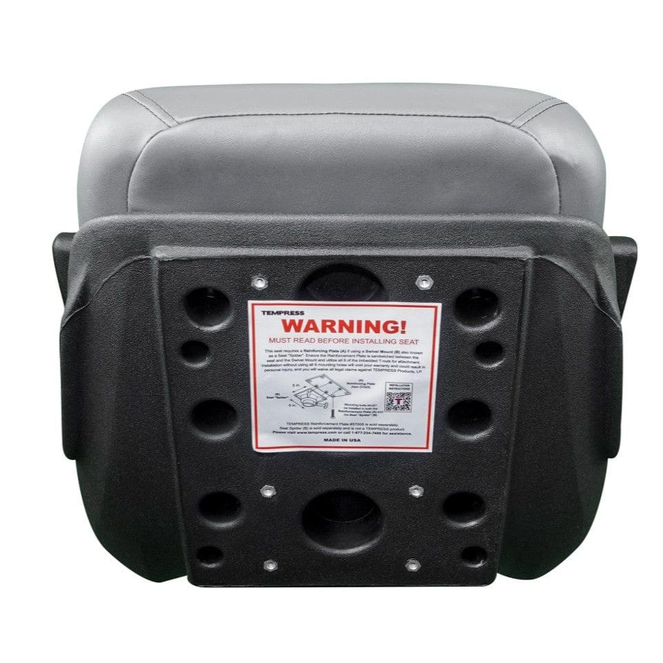 Tempress Products Oversized - Not Qualified for Free Shipping Tempress Elite Helm Seat Charcoal/Gray #57017