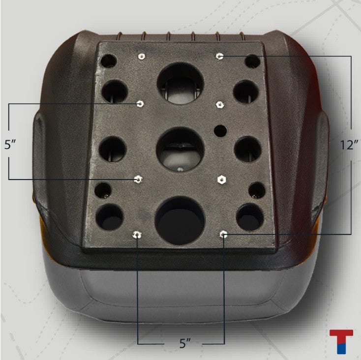 Tempress Products Oversized - Not Qualified for Free Shipping Tempress Elite Helm Seat Charcoal/Gray #57017