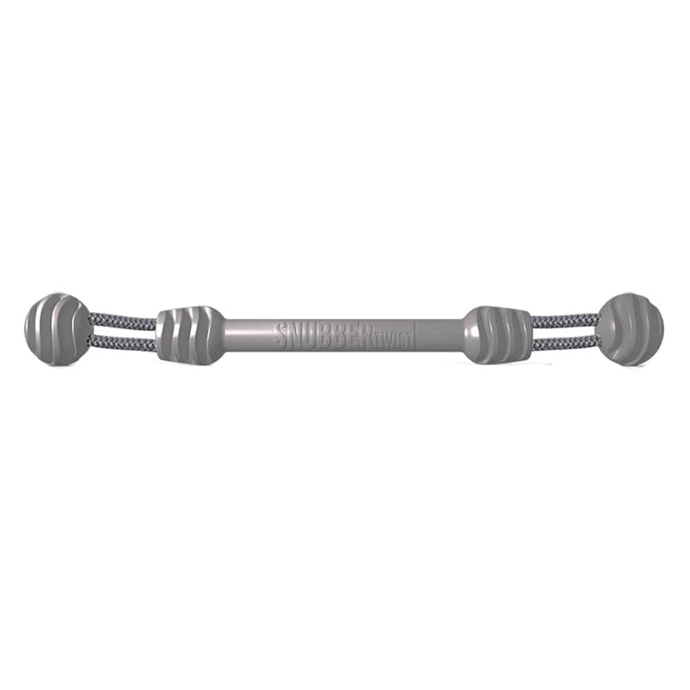 The Snubber Qualifies for Free Shipping The Snubber Twist Grey Individual #S51104