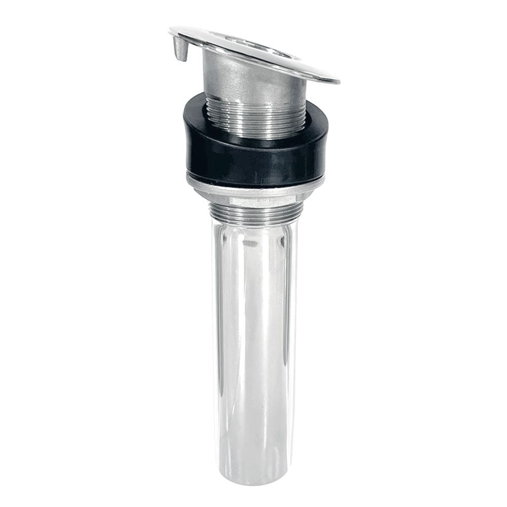 Tigress Qualifies for Free Shipping Tigress 9" 15-Degree Rod Holder Screwless Stainless Steel #77276