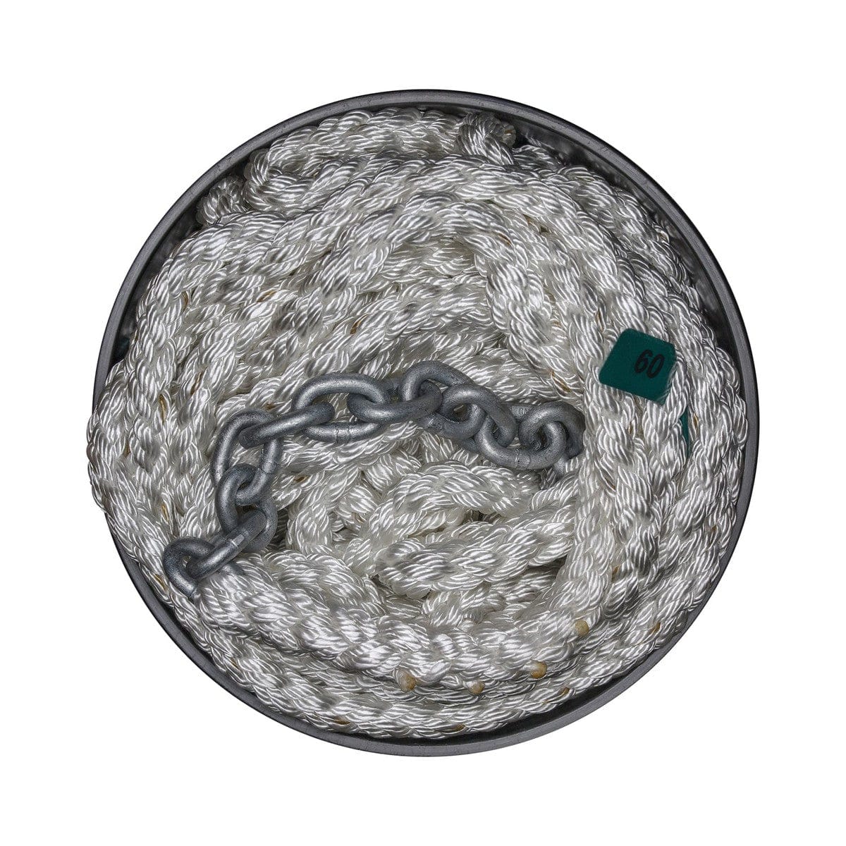 Titan Marine Not Qualified for Free Shipping Titan Marine 1/4" x 50' Chain & 1/2-150' 3-Strand Rode #CAR3S12150H1450