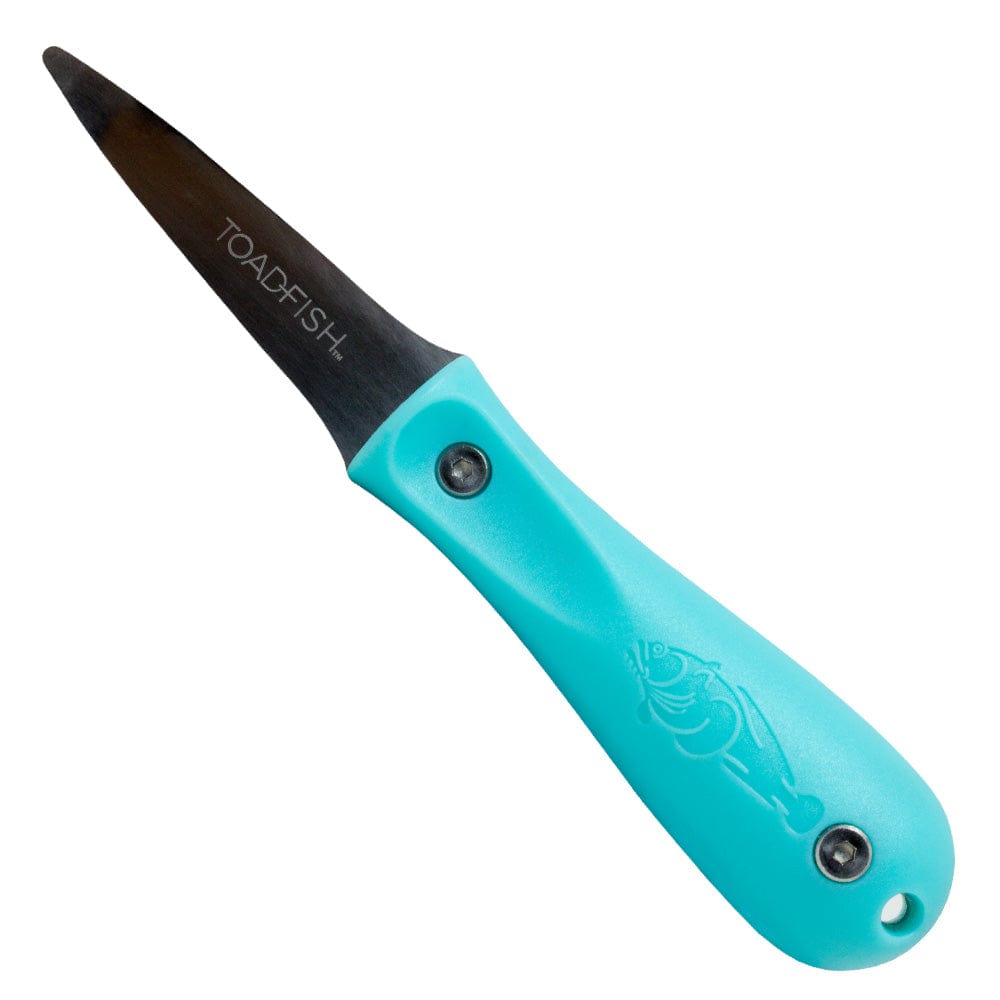 Toadfish Qualifies for Free Shipping Toadfish Put 'Em Back Oyster Knife Teal #1001