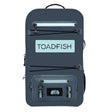 Toadfish Qualifies for Free Shipping Toadfish Waterproof Sealed Backpack + Sling Ocean Blue #2203