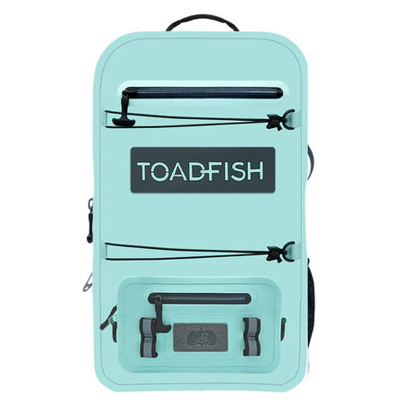 Toadfish Qualifies for Free Shipping Toadfish Waterproof Sealed Backpack + Sling Seafoam #2202