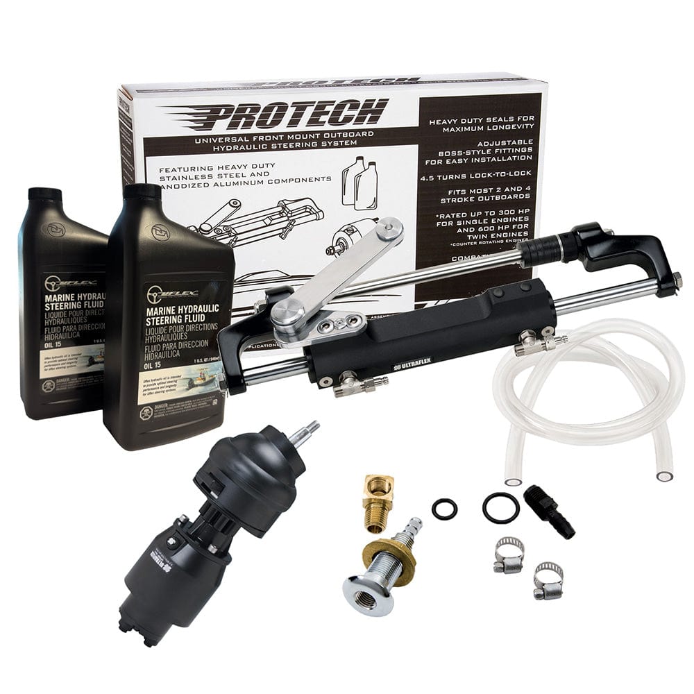 Uflex USA Not Qualified for Free Shipping Uflex Protech 2.1T Front Mount Tilt Outboard Hydraulic System #PROTECH 2.1T