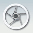 Uflex USA Qualifies for Free Shipping Uflex Steering Wheel White Poly Grip 5 SS Spokes #V02