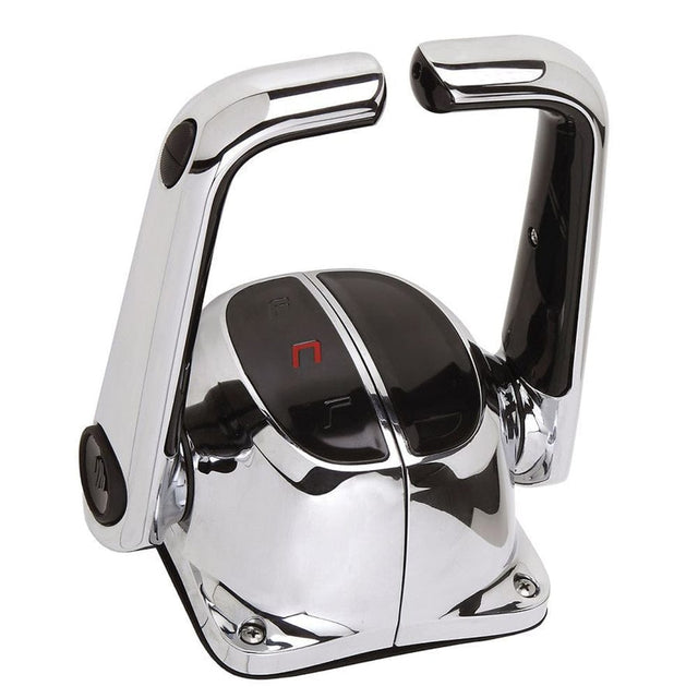 Uflex USA Qualifies for Free Shipping Uflex Twin Lever Controls without Neutral Lock with Trim Chrome #B502CHT