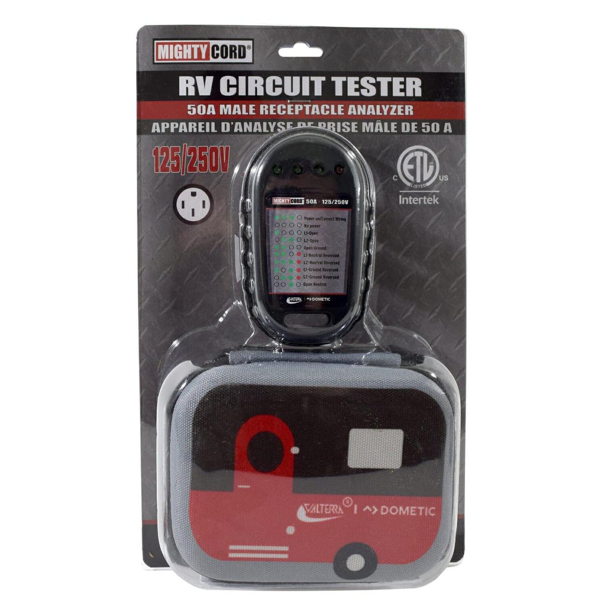 Valterra Qualifies for Free Shipping Valterra 50a RV Circuit Tester #A10-50CTVP