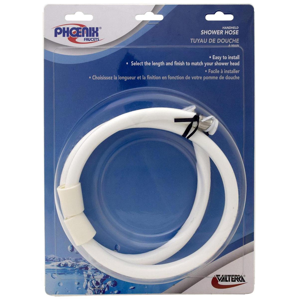 Valterra Qualifies for Free Shipping Valterra Hose for Handheld Shower 40" Nylon White #PF276021