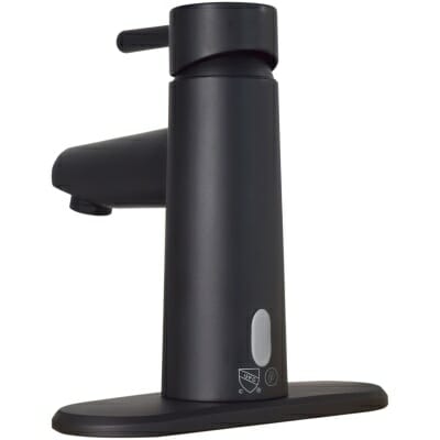 Valterra Qualifies for Free Shipping Valterra Premium Single Handle Vessel Lavatory Matte Black #PF232703