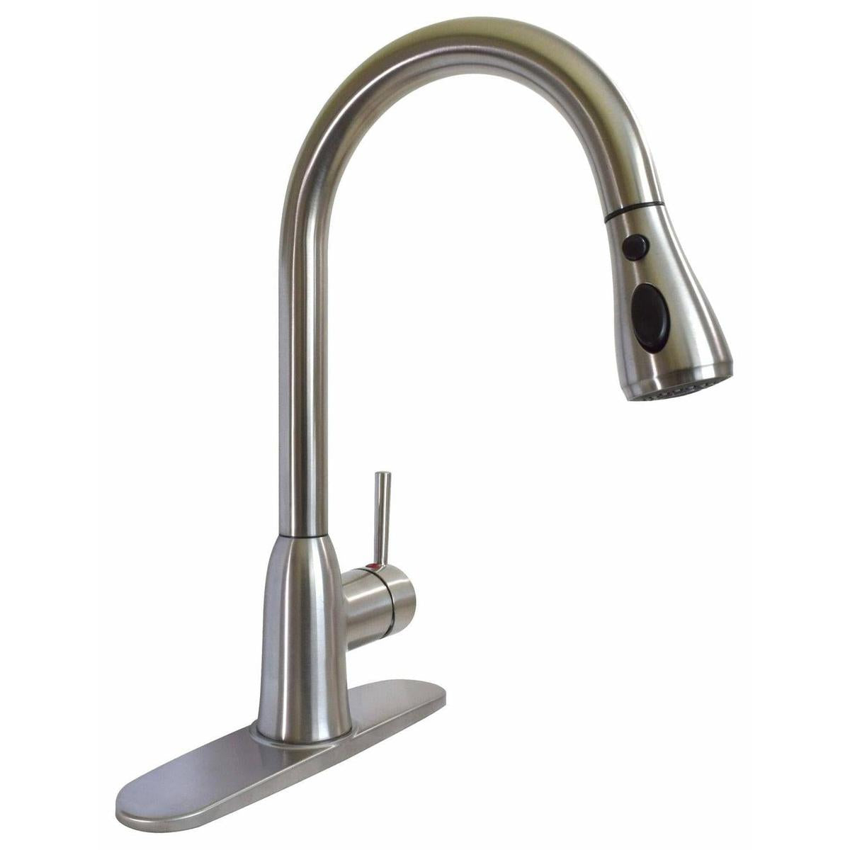 Valterra Qualifies for Free Shipping Valterra Premium Slimline 1 Handle Power Boost Brushed Nickel #PF231466