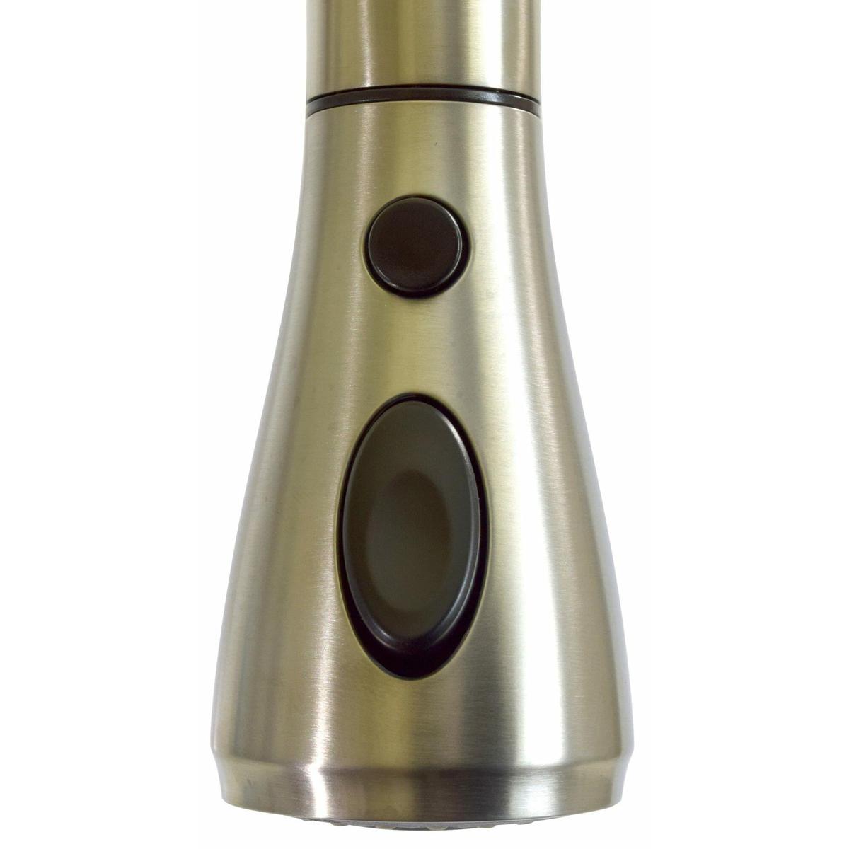 Valterra Qualifies for Free Shipping Valterra Premium Slimline 1 Handle Power Boost Brushed Nickel #PF231466