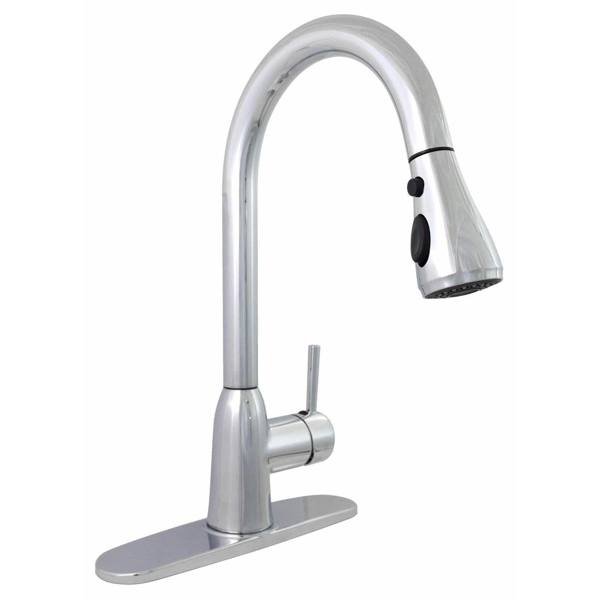 Valterra Qualifies for Free Shipping Valterra Premium Slimline 1 Handle Power Brushed Chrome #PF231366