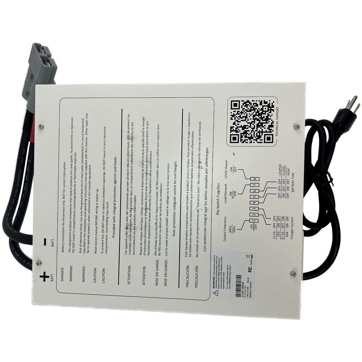 Vanner Qualifies for Free Shipping Vanner Lifesine Inverter Charger 1100w #LSC12-1100