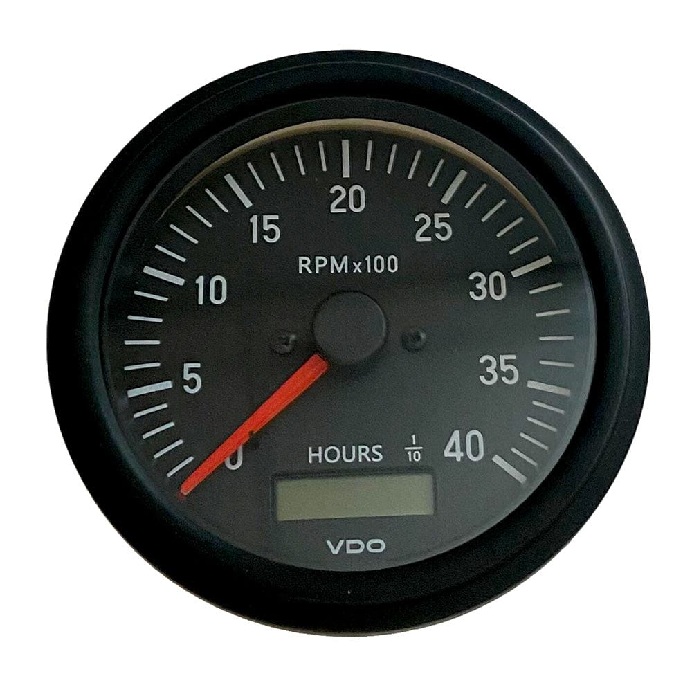 VDO Qualifies for Free Shipping VDO Cockpit International Gen II 4K RPM Tach with Hourmeter #333-93500