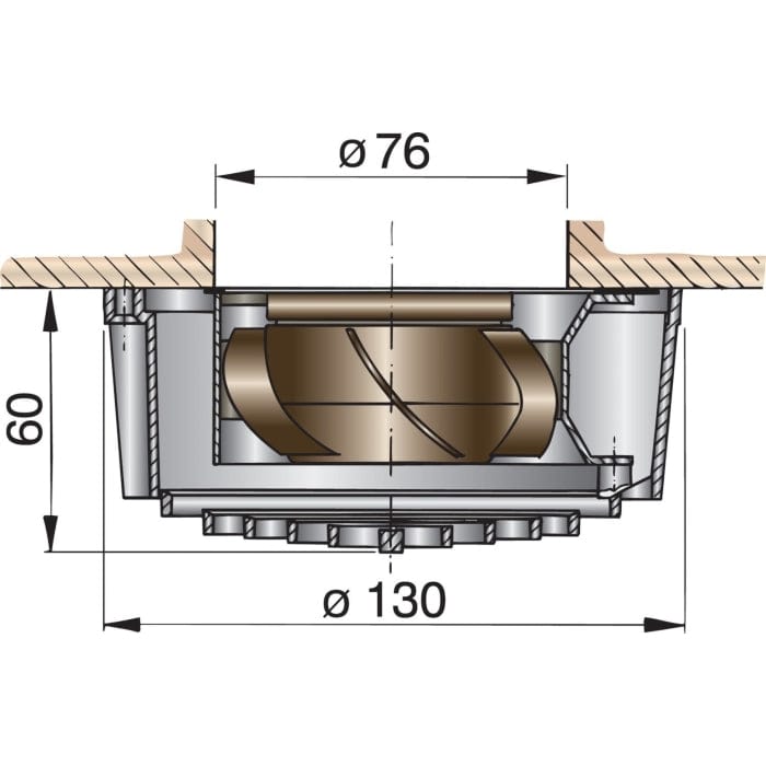 Vetus Qualifies for Free Shipping Vetus 12v Electric Ventilator Fan #FAN12