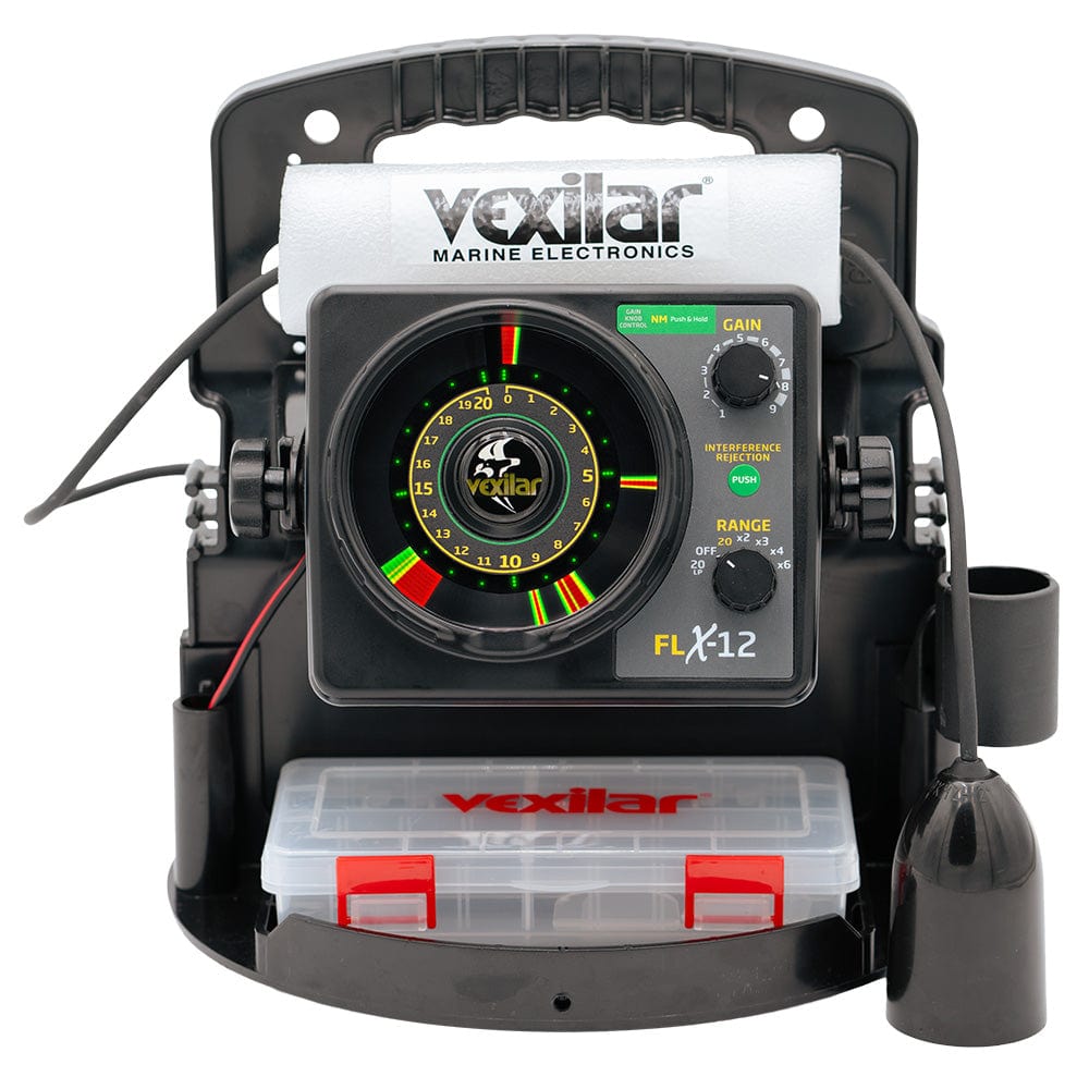 Vexilar Qualifies for Free Shipping Vexilar FLX-12 Propack II with 12-Degree Ice-Ducer #PPX1212