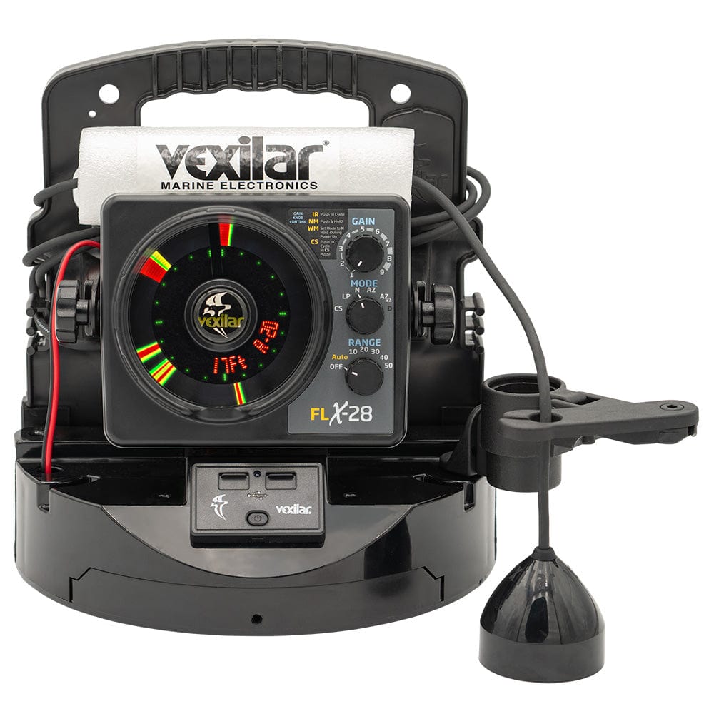 Vexilar Qualifies for Free Shipping Vexilar FLX-28 Pro Pack Elite with Proview Ice-Ducer & Battery #PPEL28PV